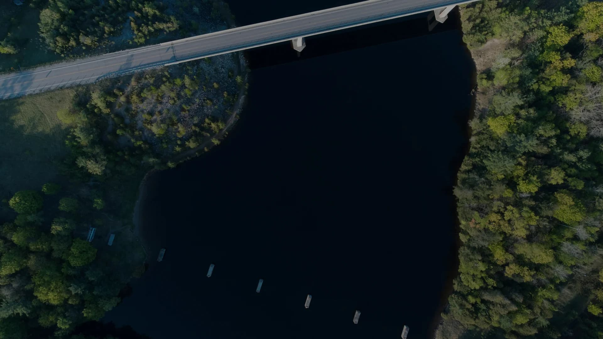 Aerial view of Prescott, Ontario - Steward Seal Coating service area