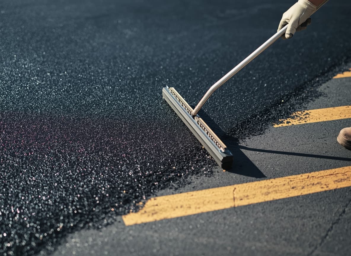 Asphalt seal coating service - Steward Seal Coating